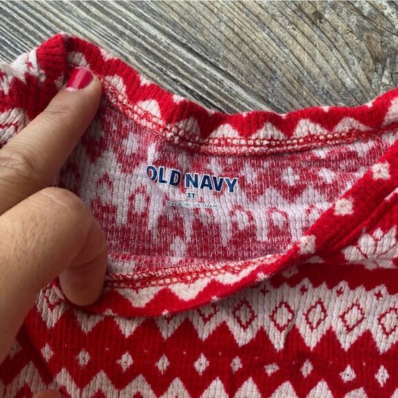 Old Navy thermal Christmas dress #10 - Picture 2 of 3